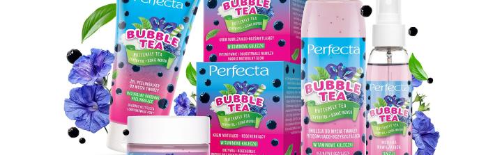 Oczyszczanie i pielęgnacja twarzy z Perfecta Bubble Tea - Butterfly Tea